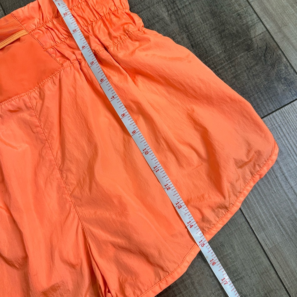 Free People Movement Way Home Orange Shorts - Picture 5 of 5